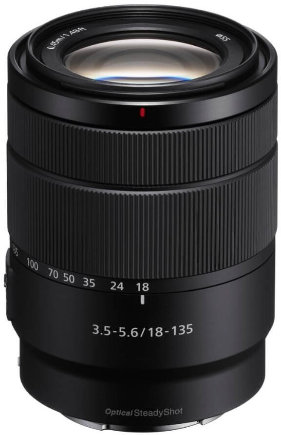 Sony E 18-135 mm f / 3,5-5,6 OSS Objektív