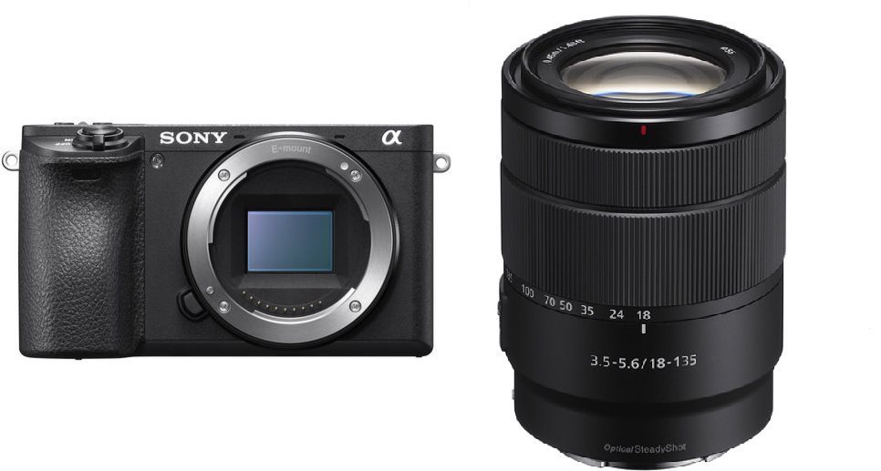 Sony Alpha A6400 fekete + E 18-135mm f/3.5-5.6 OSS Digitális...