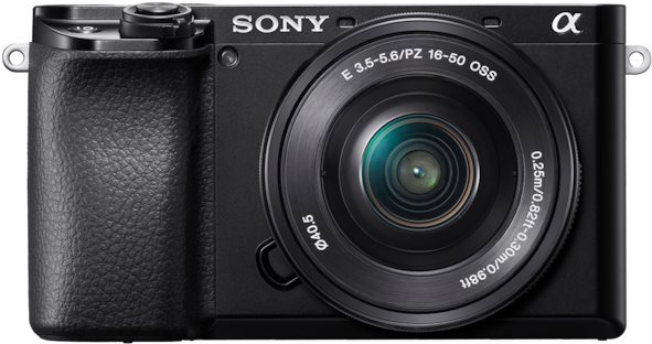 Sony Alpha A6100 schwarz + E PZ 16–50 mm f/3,5–5,6 OSS Digitalkamera