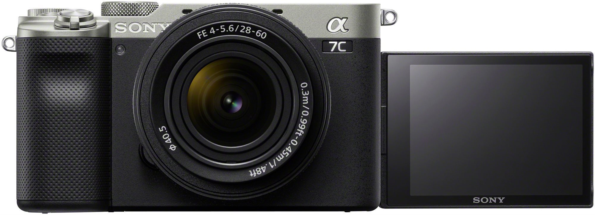 Sony Alpha A7C + FE 28-60mm f/4-5.6 Silber Digitalkamera