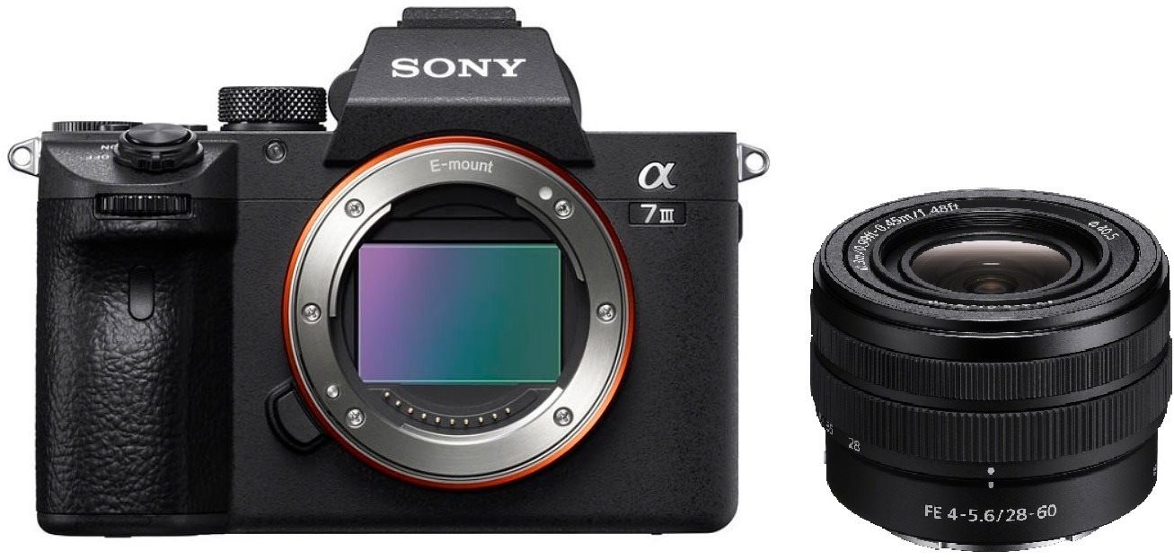 Sony Alpha A7 III + FE 28-60mm f/4-5.6 Digitális fényképezőgép
