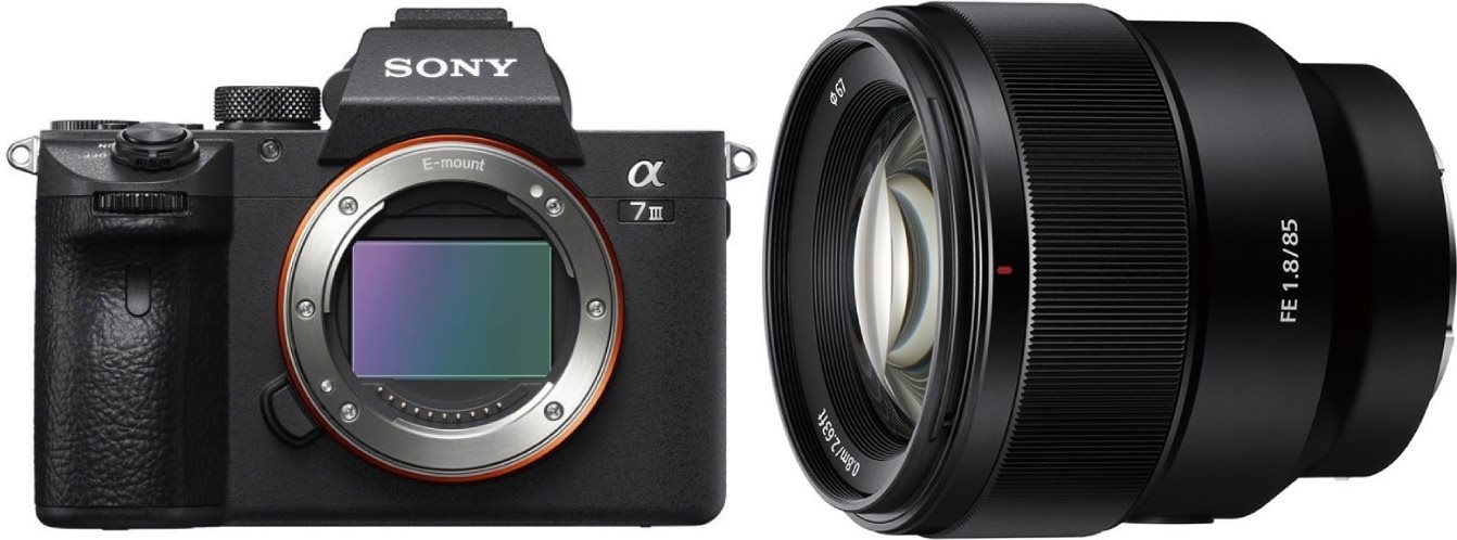 Sony Alpha A7 III + FE 85mm f/1.8 Digitális fényképezőgép