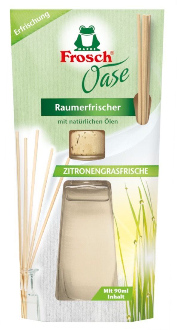 FROSCH Oase aróma difuzér Citrónová tráva 90 ml Vonné tyčinky