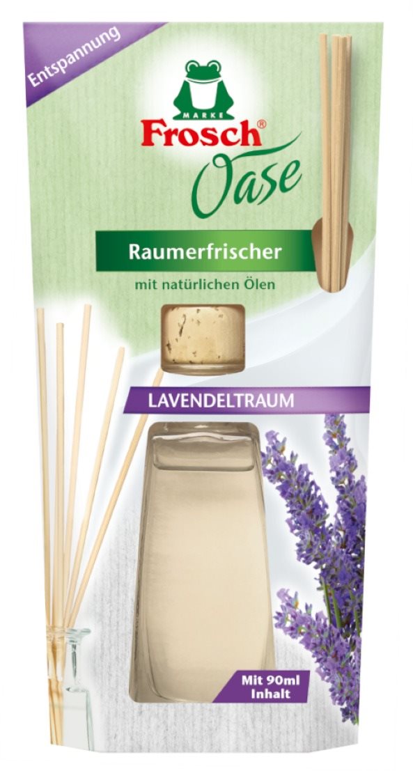 FROSCH Oase aróma difuzér Levanduľa 90 ml Vonné tyčinky