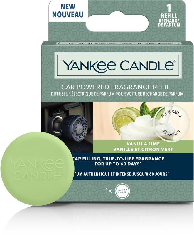 YANKEE CANDLE Vanilla Lime Car Powered náhradná náplň 20 g Vôňa do...