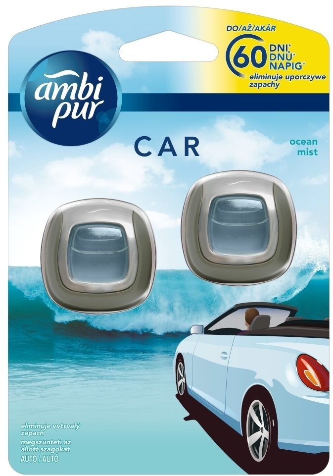 AMBI PUR Car Ocean Mist 2x2ml Vôňa do auta