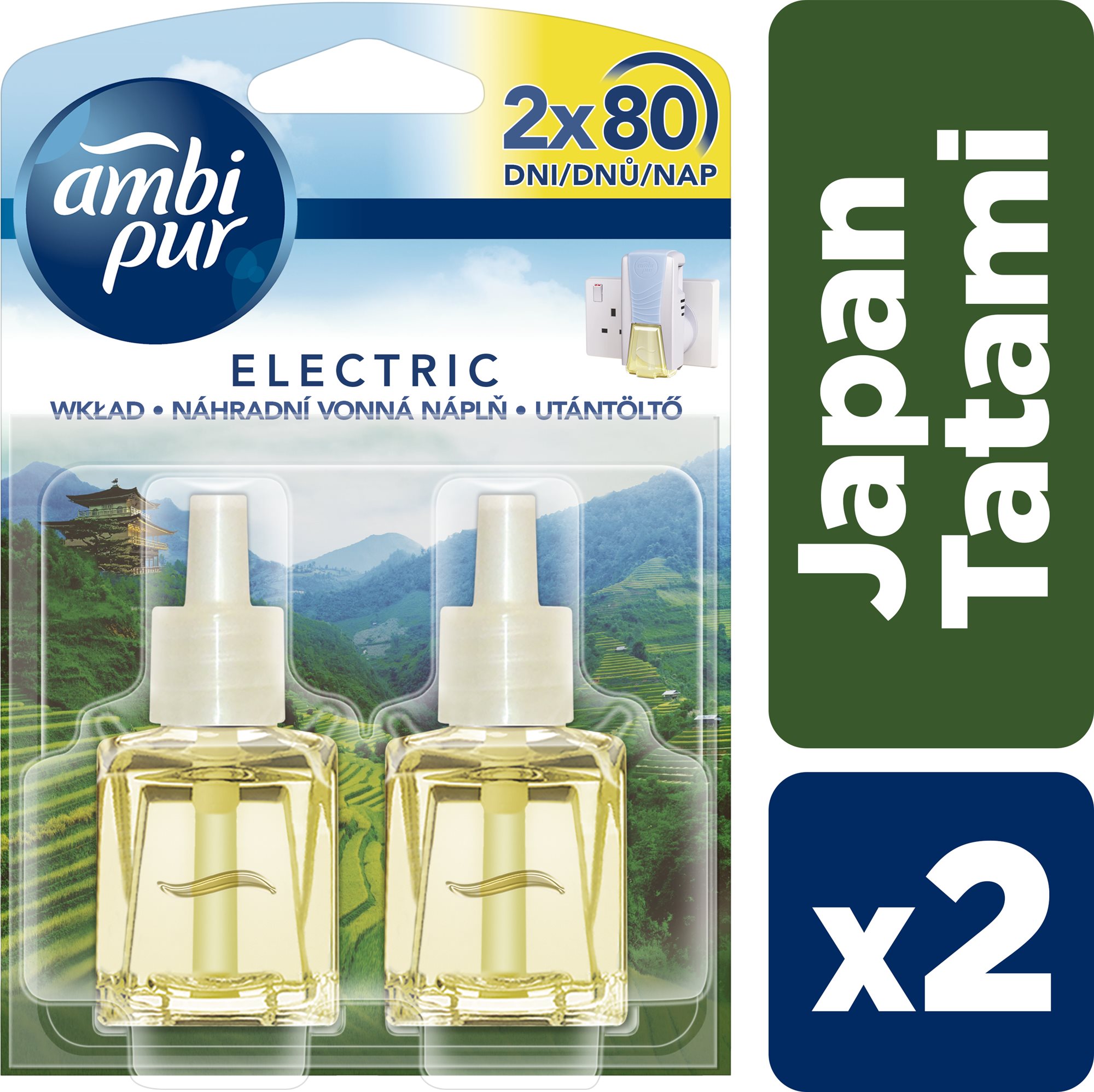 AMBI PUR Japan Tatami refill 2 x 20 ml Osviežovač vzduchu