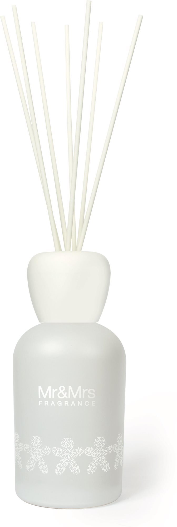 Mr&Mrs FRAGRANCE Icon difuzér fľaša biela 1 l Vonné tyčinky