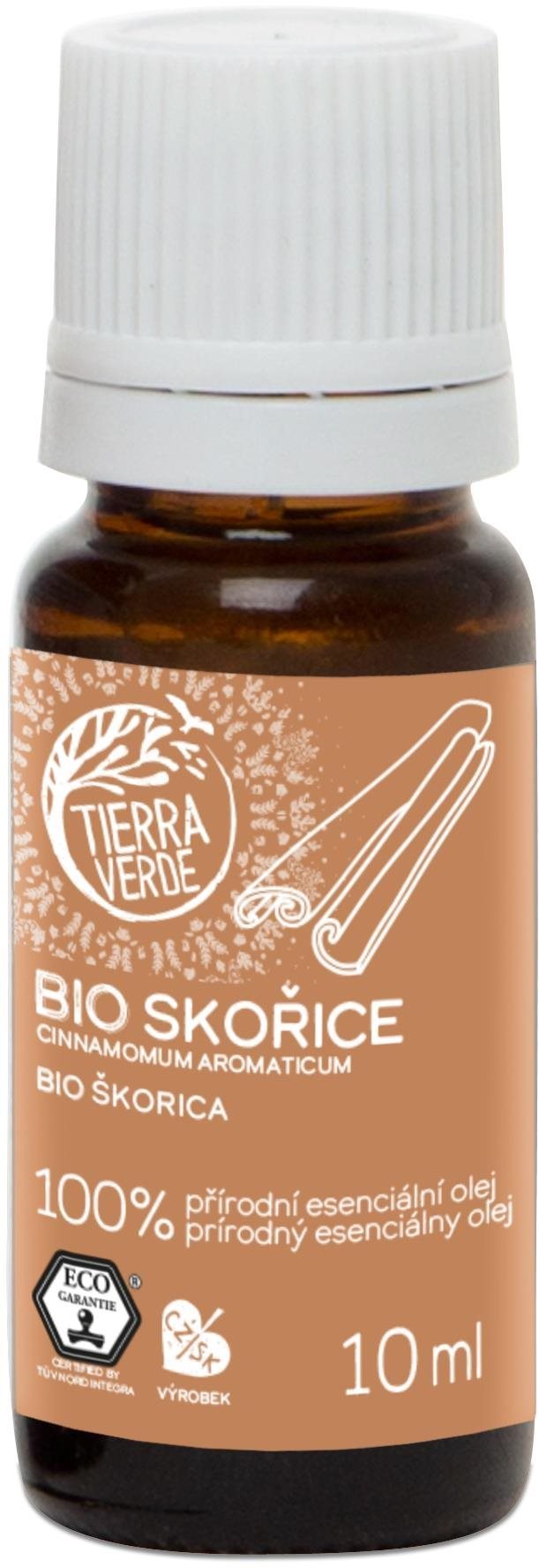 TIERRA VERDE BIO Škorica 10 ml Esenciálny olej