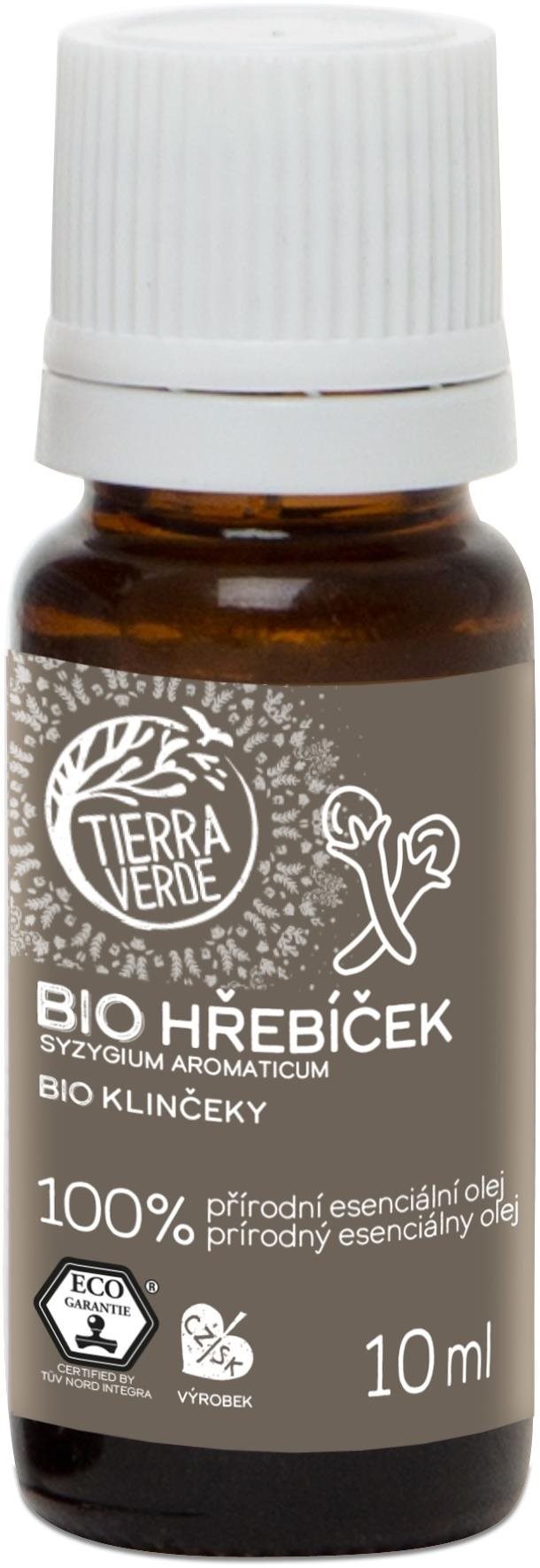 TIERRA VERDE BIO Klinček 10 ml Esenciálny olej