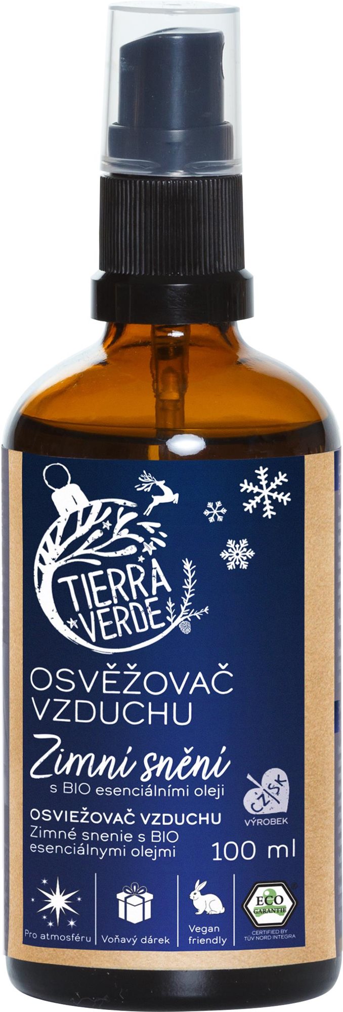 TIERRA VERDE BIO Téli álom 100 ml Légfrissítő