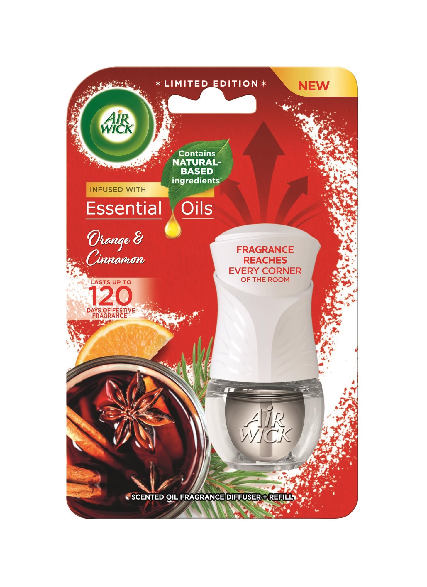 AIR WICK Electric Szett Fahéj és narancs 19 ml Légfrissítő
