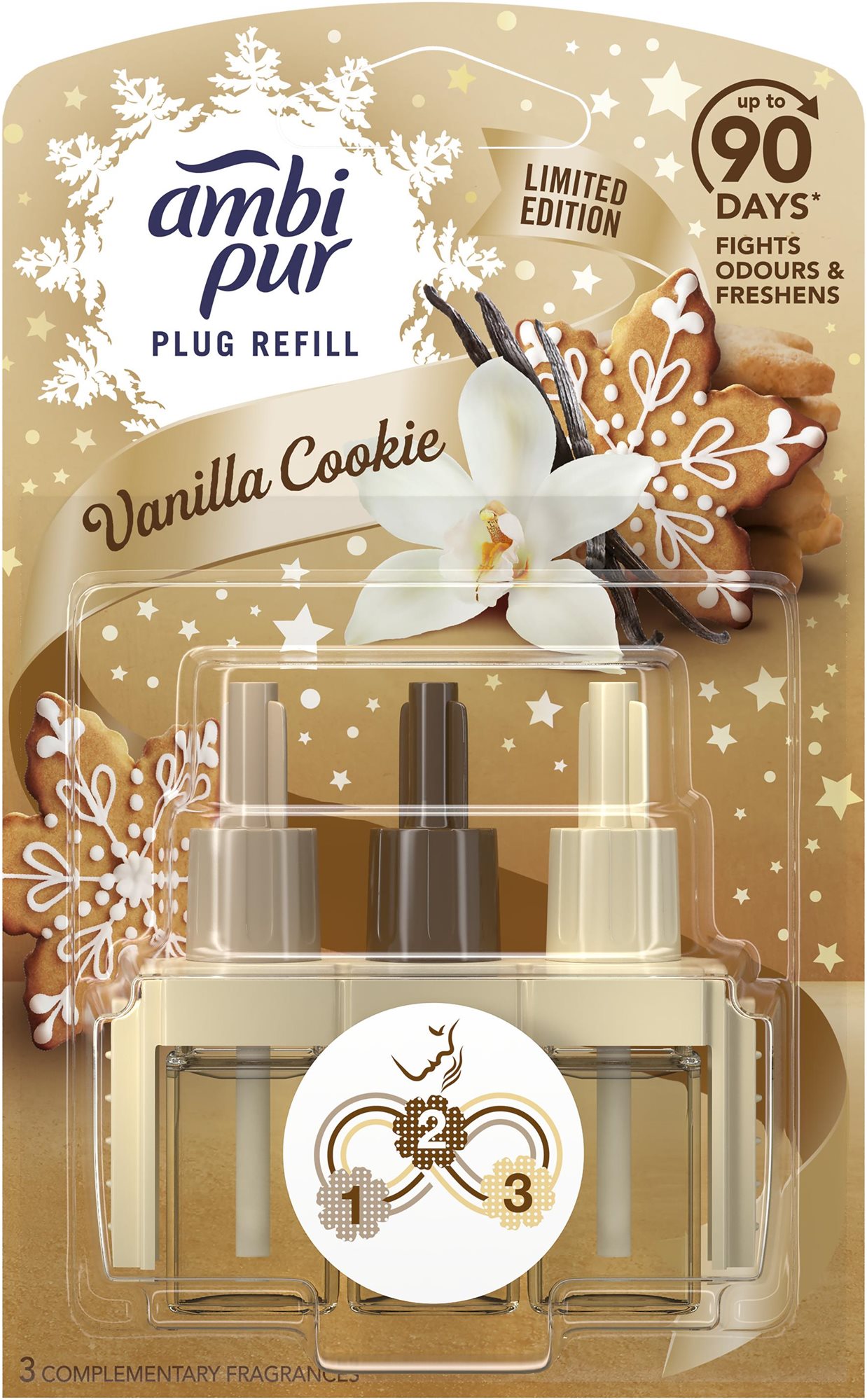 AMBI PUR 3Volution Vanilla Cookie utántöltő 20 ml Légfrissítő