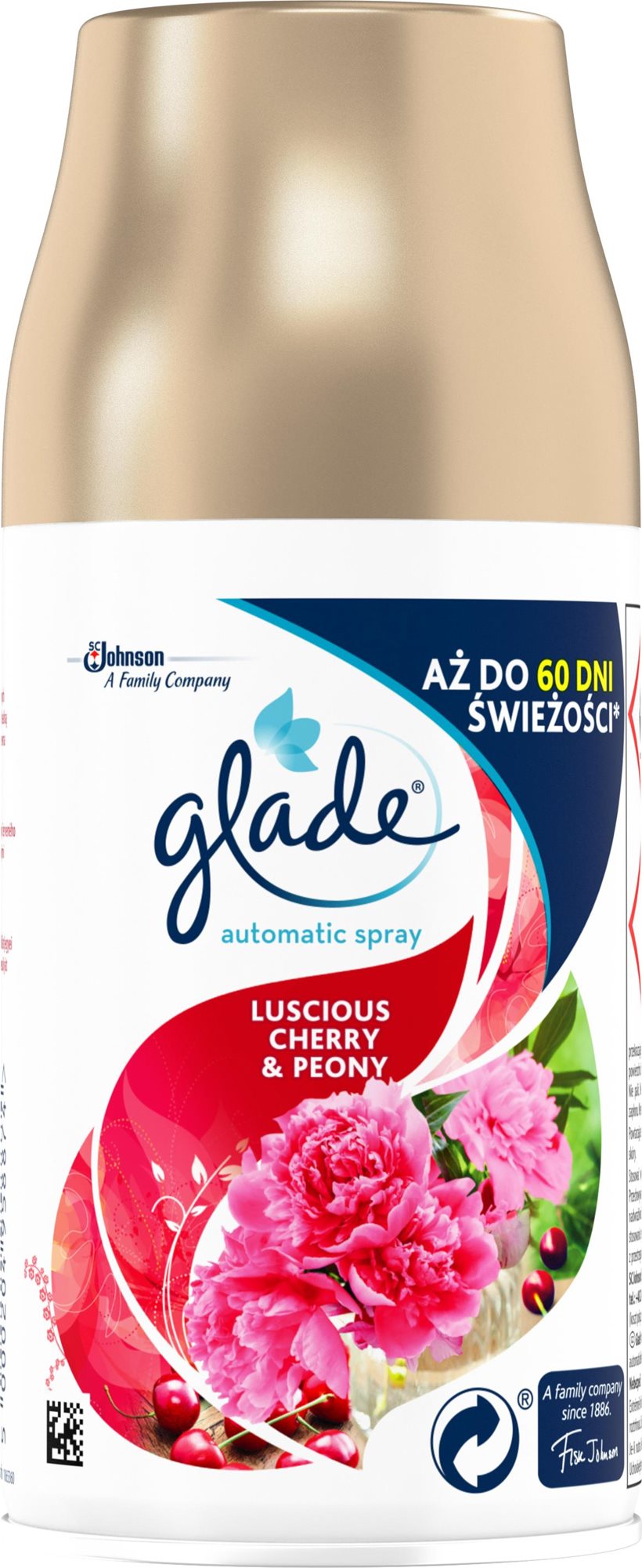 GLADE Automatic Luscious Cherry & Peony Utántöltő 269 ml Légfrissítő