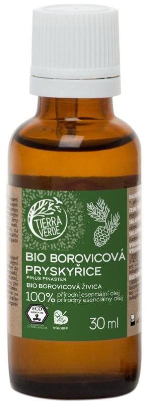 TIERRA VERDE BIO Borovicová živica 30 ml Esenciálny olej