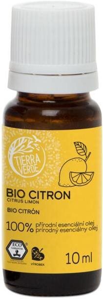 TIERRA VERDE Bio citrom 10 ml Illóolaj