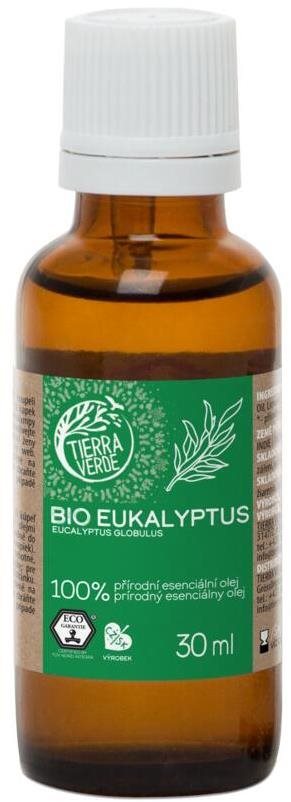 TIERRA VERDE BIO Eukalyptus 30 ml Esenciálny olej