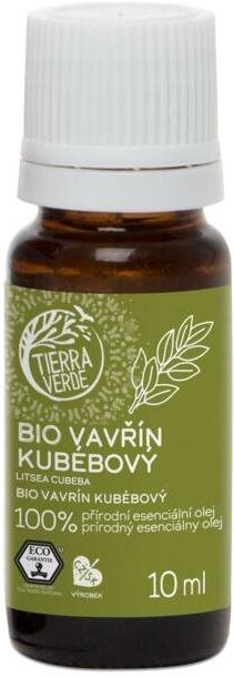 TIERRA VERDE BIO Vavrín Kubébový 10 ml Esenciálny olej