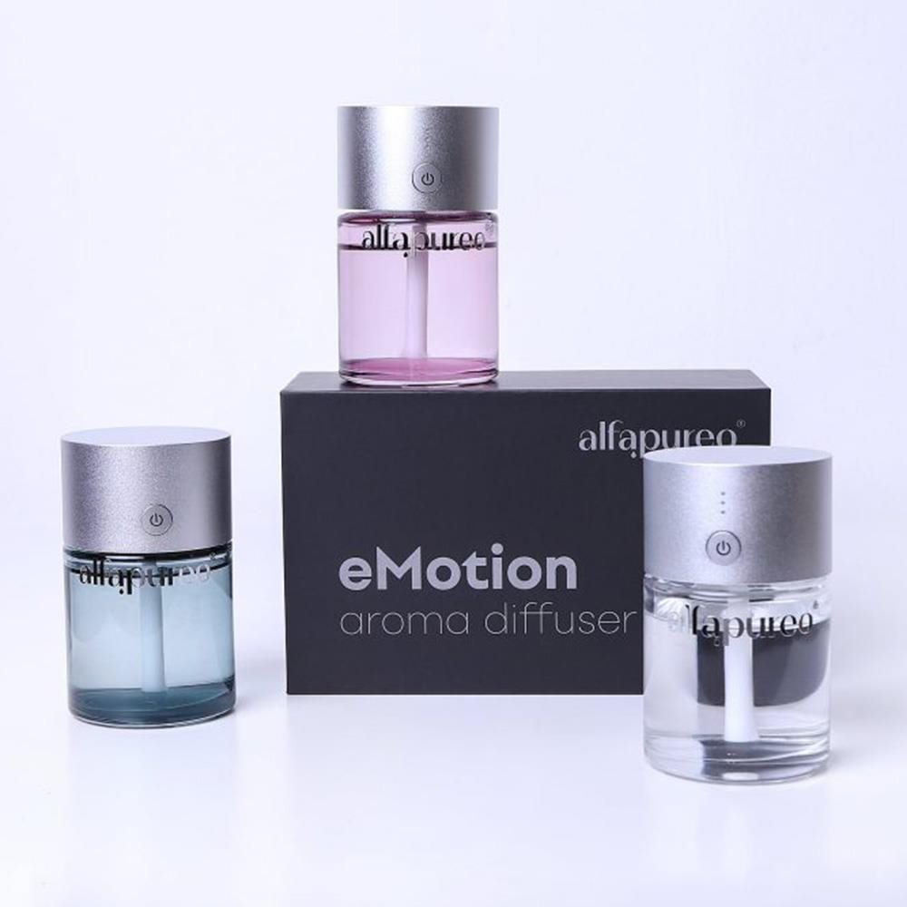 AlfaPureo eMotion Hordozható USB diffúzor - Gentle Man, 80 ml Aroma...
