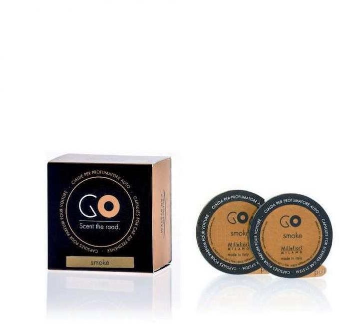 MILLEFIORI Go Antismoke - utántöltő, 2db Autóillatosító