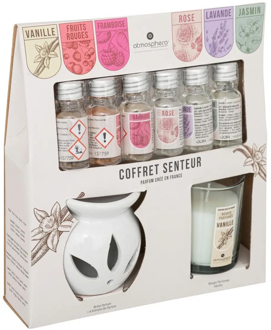 ATMOSPHERA illatlámpa és olaj szett 10ml (6 db) Ajándék szett