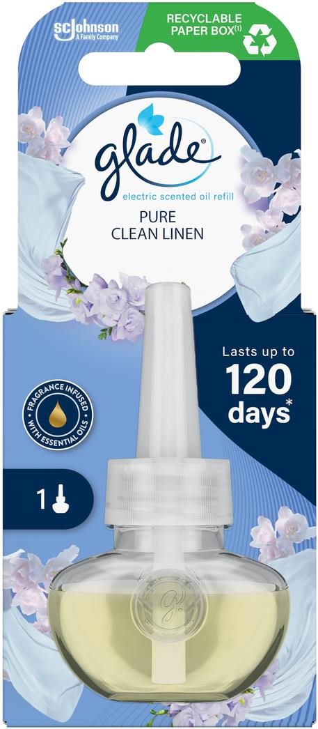 Glade Electric Clean Linen utántöltő 20 ml Légfrissítő
