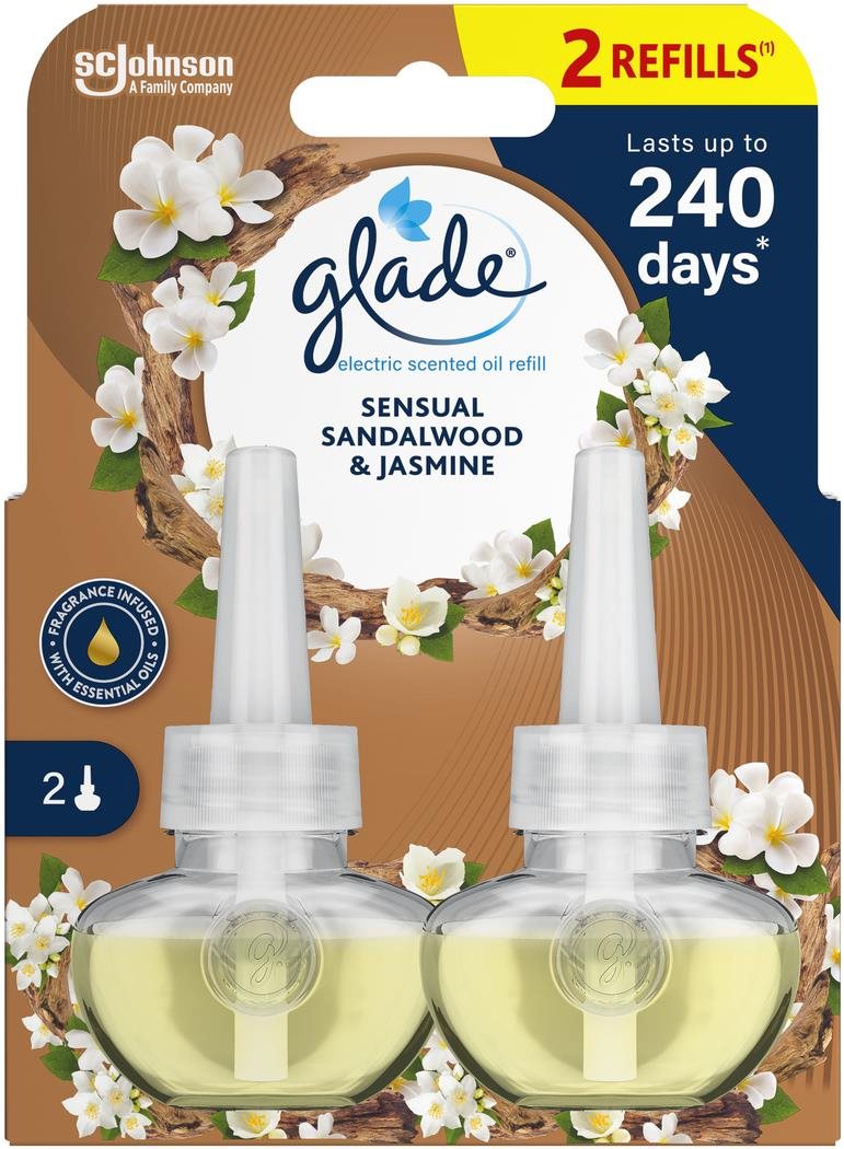 Glade Electric Sandalwood utántöltő 2× 20 ml Légfrissítő