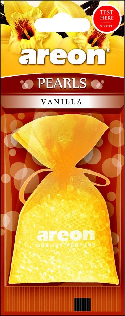 AREON Pearls Vanilla 30 g Vôňa do auta