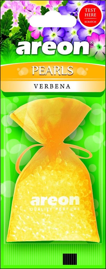 AREON Pearls Verbena 30 g Vôňa do auta
