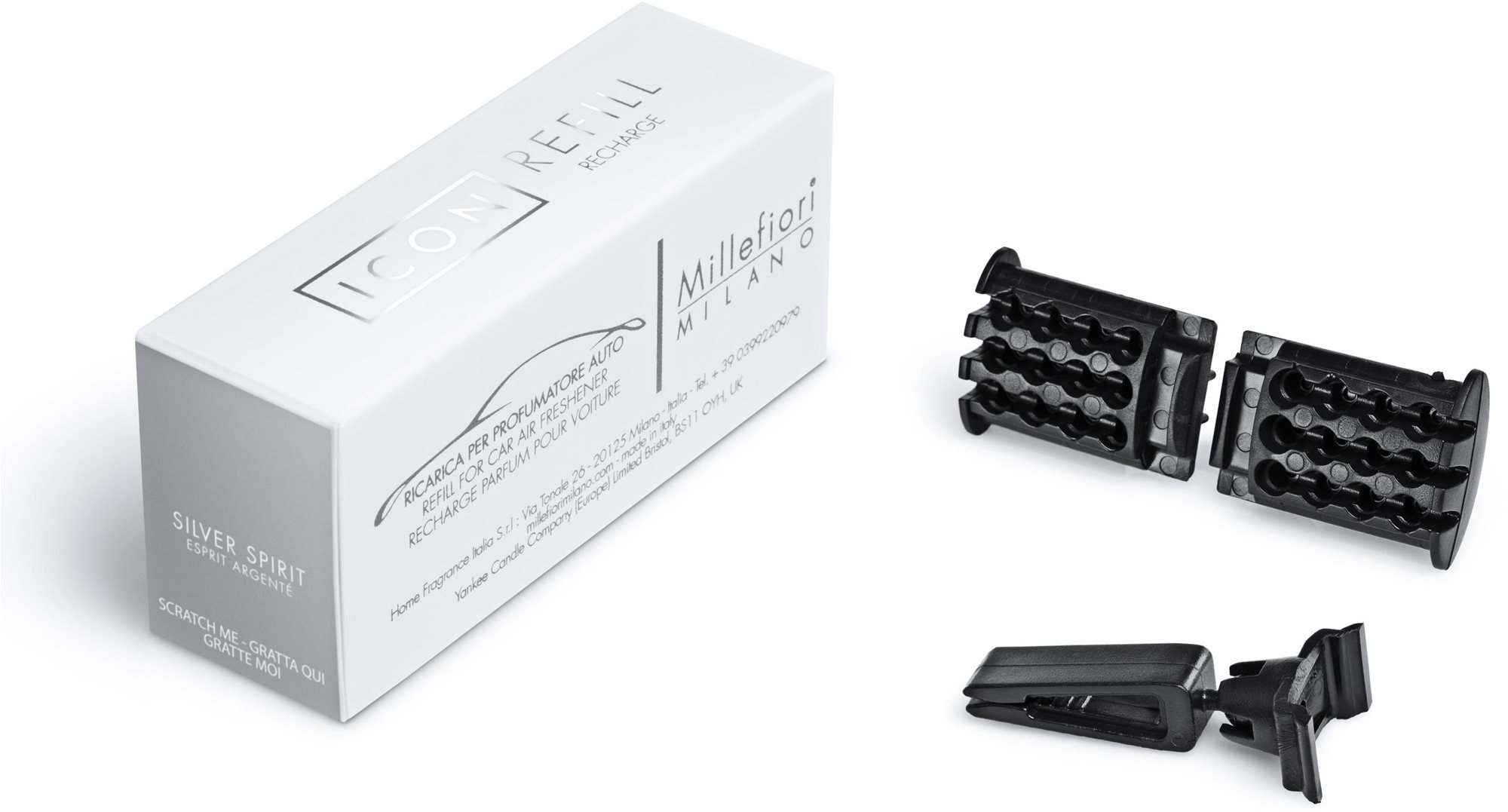 MILLEFIORI MILANO Icon Silver Spirit náhradná náplň Náhradná náplň