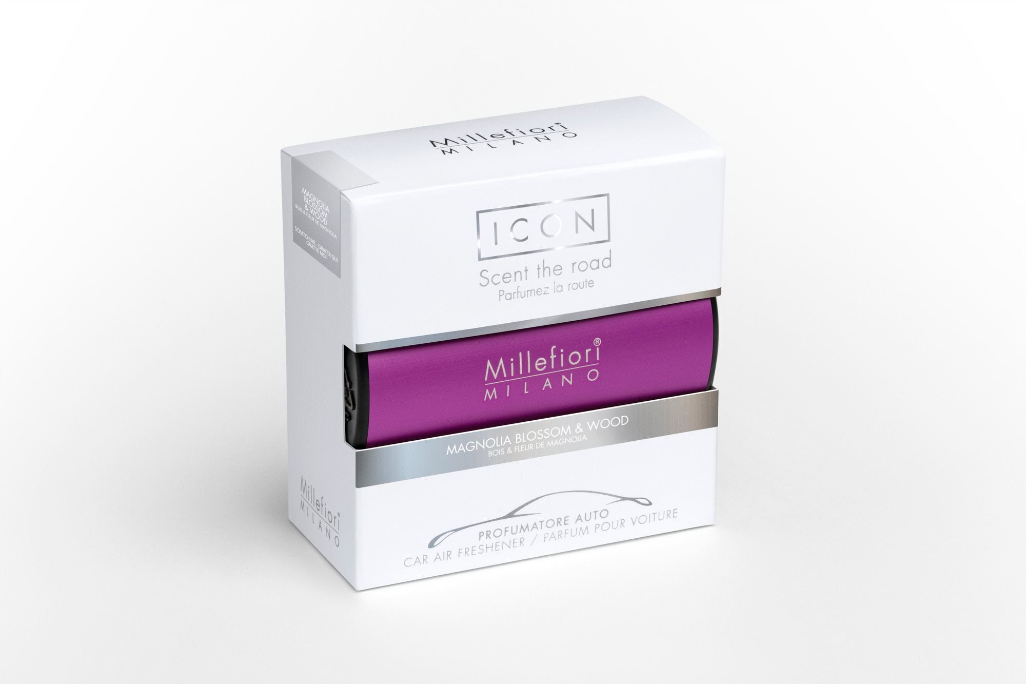 MILLEFIORI MILANO Icon Classic Purple Magnolia Blossom & Wood Vôňa...