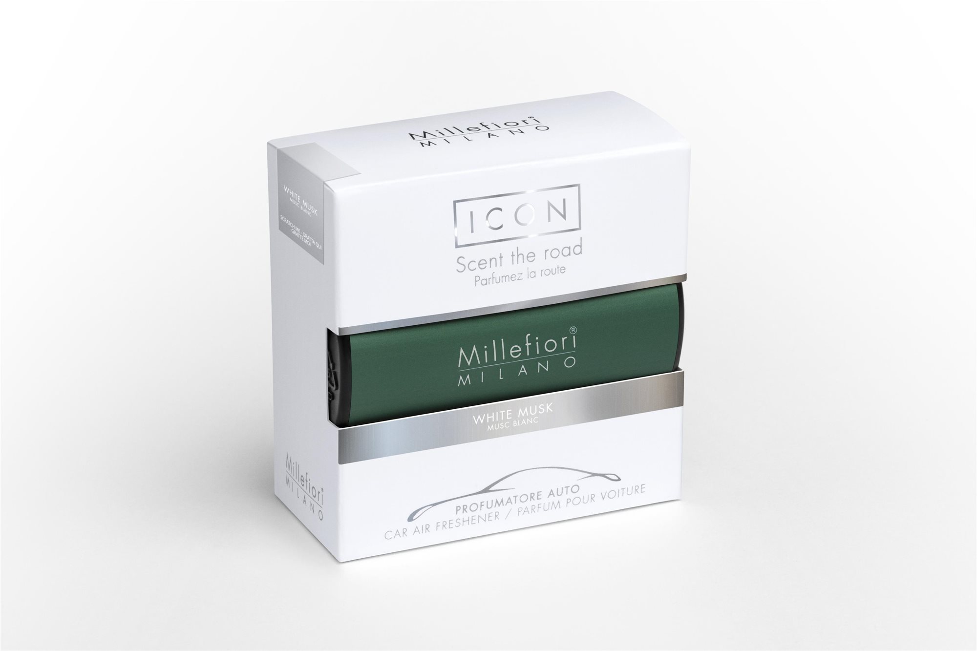 MILLEFIORI MILANO Icon Classic White Musk Vôňa do auta