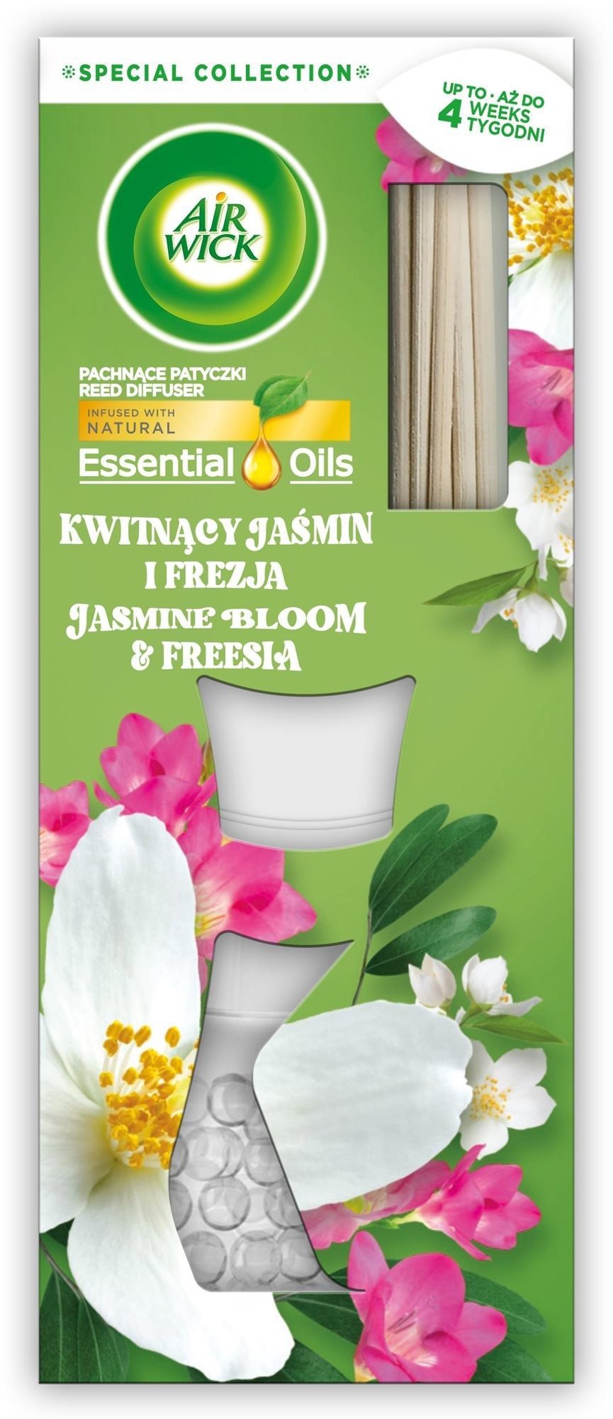 AIR WICK Jazmínové kvety a frézie 25 ml Vonné tyčinky