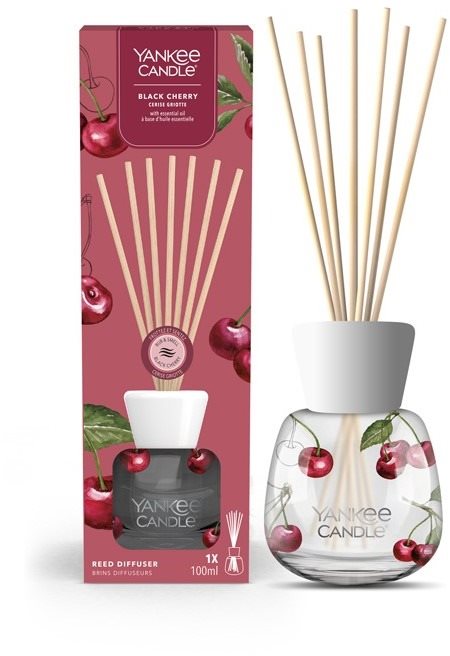 YANKEE CANDLE Signature Black Cherry 100 ml Illatpálca