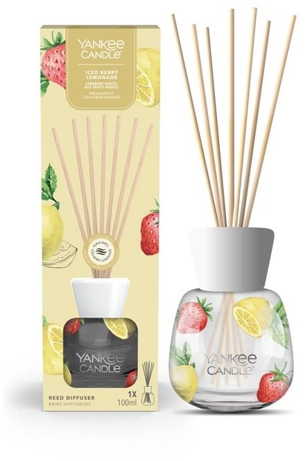 YANKEE CANDLE Signature Iced Berry Lemonade 100 ml Vonné tyčinky