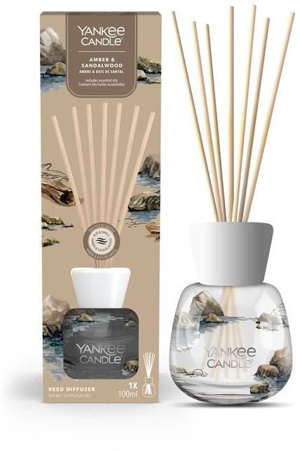 YANKEE CANDLE Signature Amber & Sandalwood 100 ml Illatpálca