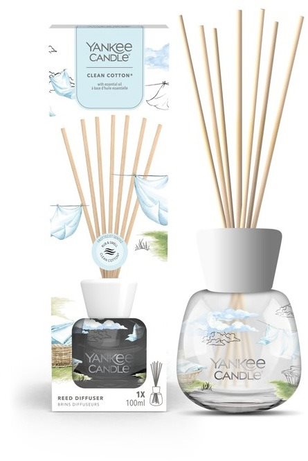 YANKEE CANDLE Signature Clean Cotton 100 ml Vonné tyčinky