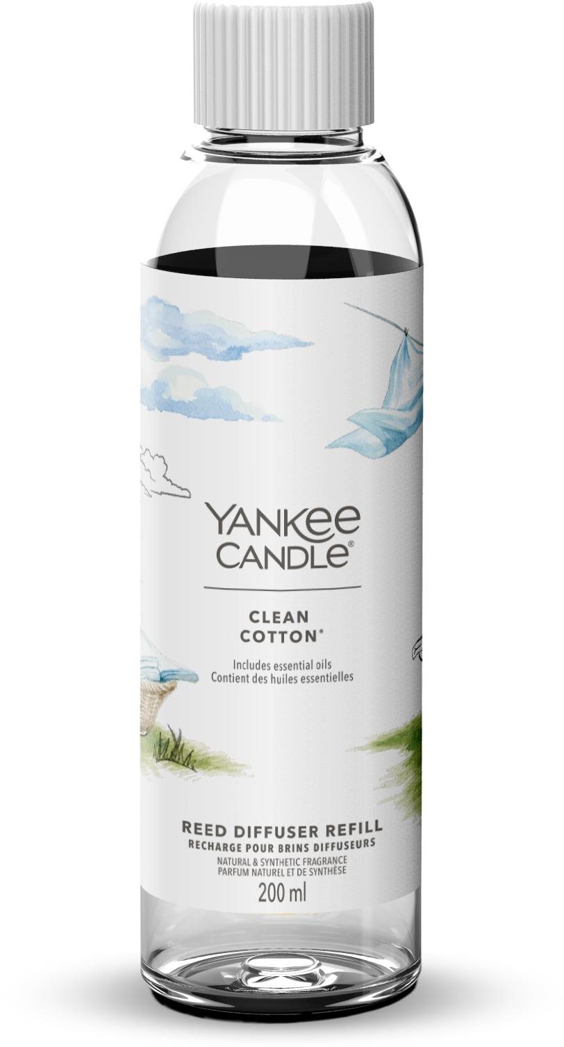 YANKEE CANDLE Signature Clean Cotton utántöltő, 200 ml Diffúzor...
