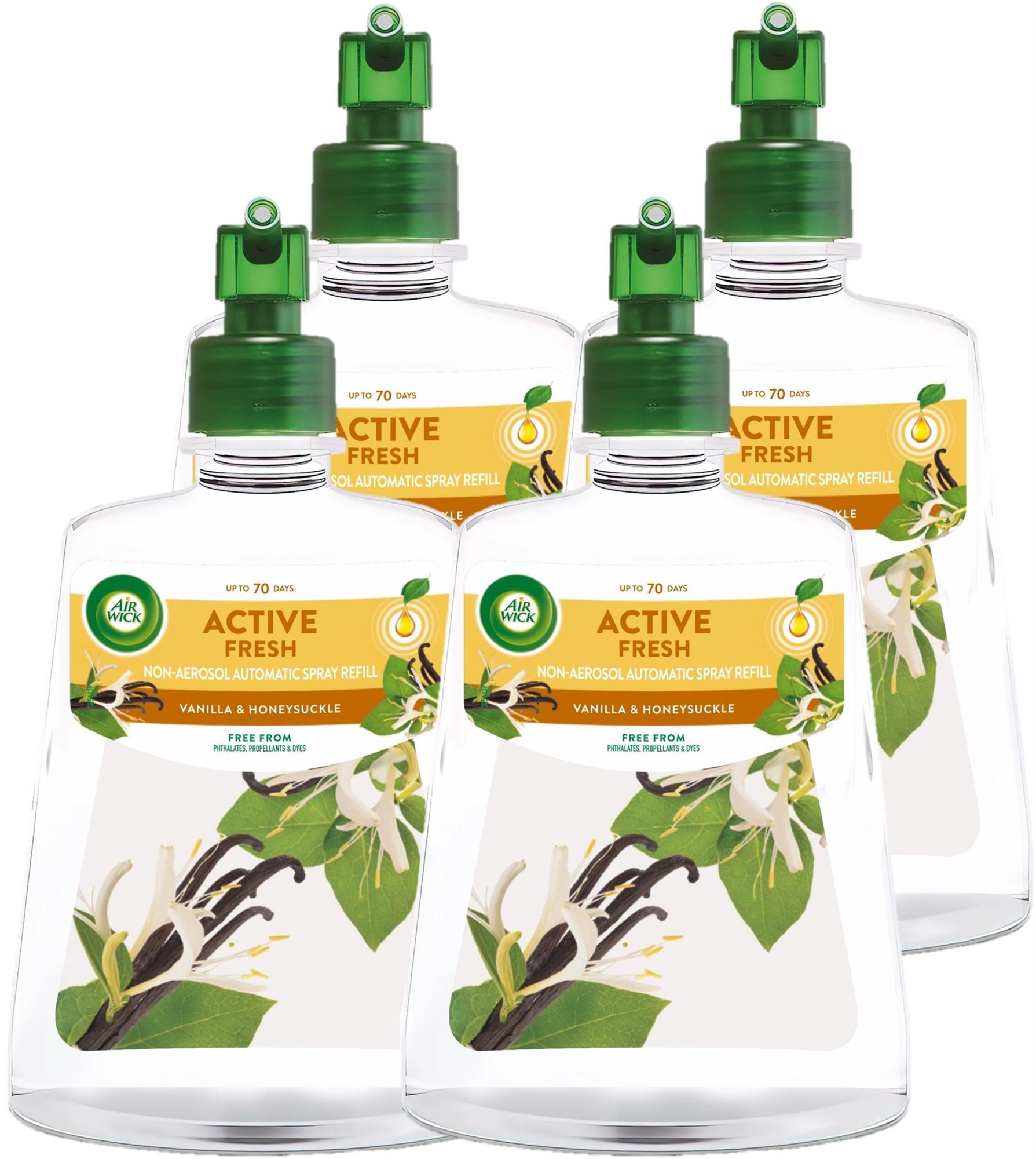 AIR WICK Active Fresh Automatic - Vanília és Télizöld utántöltő,...