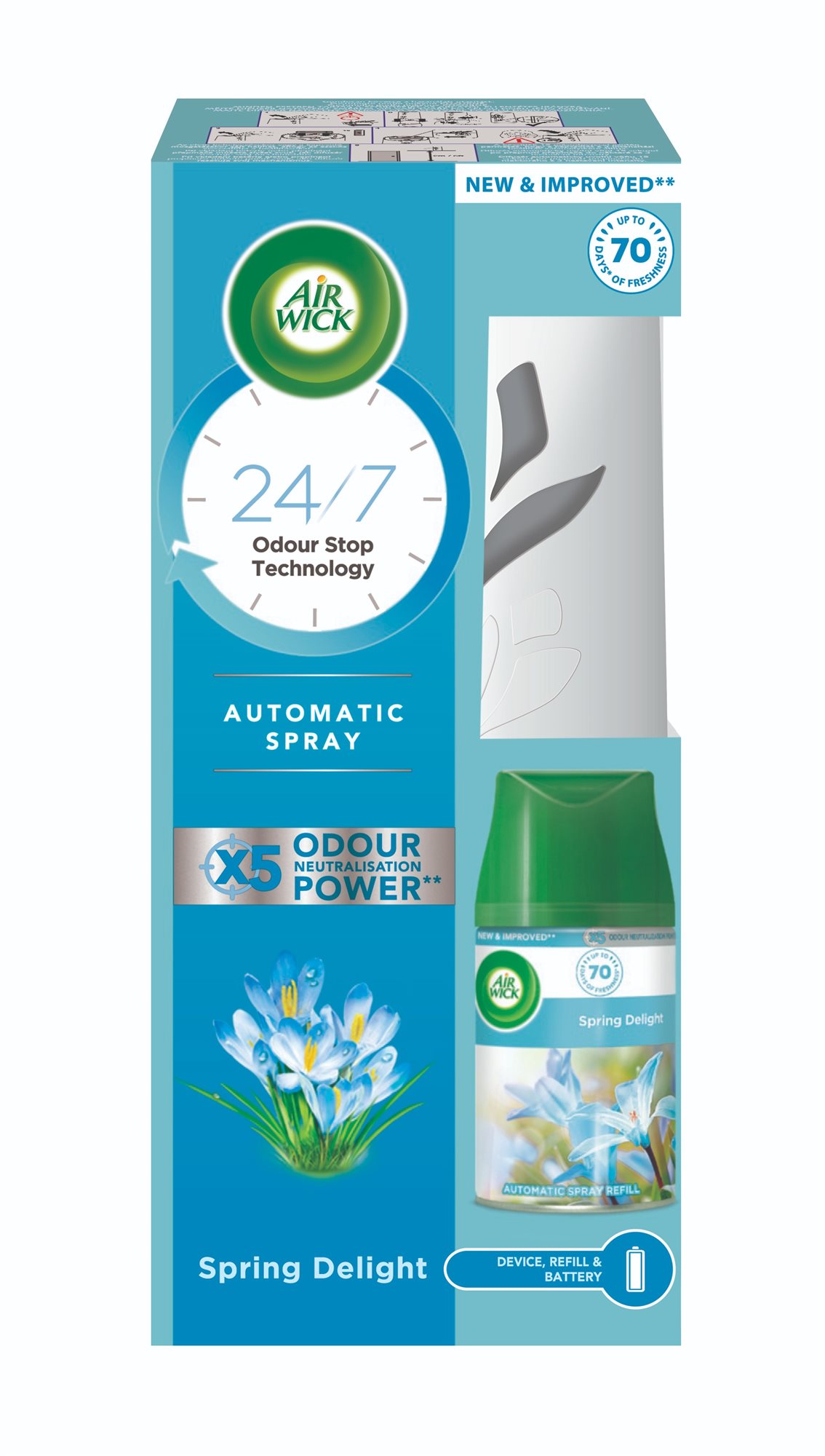 AIR WICK Freshmatic komplet Pure, svieži vánok, 250 ml Osviežovač...