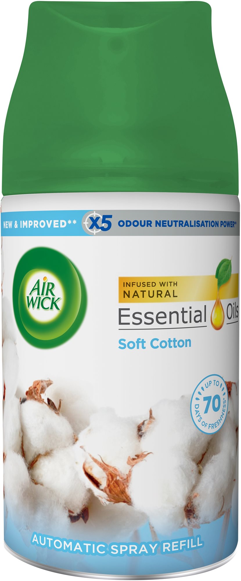 AIR WICK Freshmatic náplň do osviežovača vzduchu, Jemná bavlna 250...