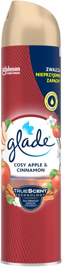 GLADE Aerosol Cosy Apple & Cinnamon 300 ml Osviežovač vzduchu