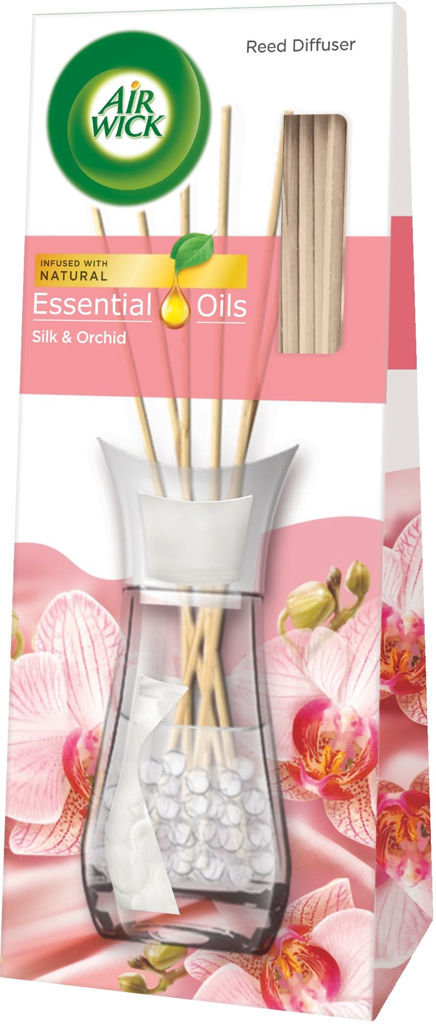AIR WICK Vzácny hodváb a orchidea z orientu 25 ml Vonné tyčinky