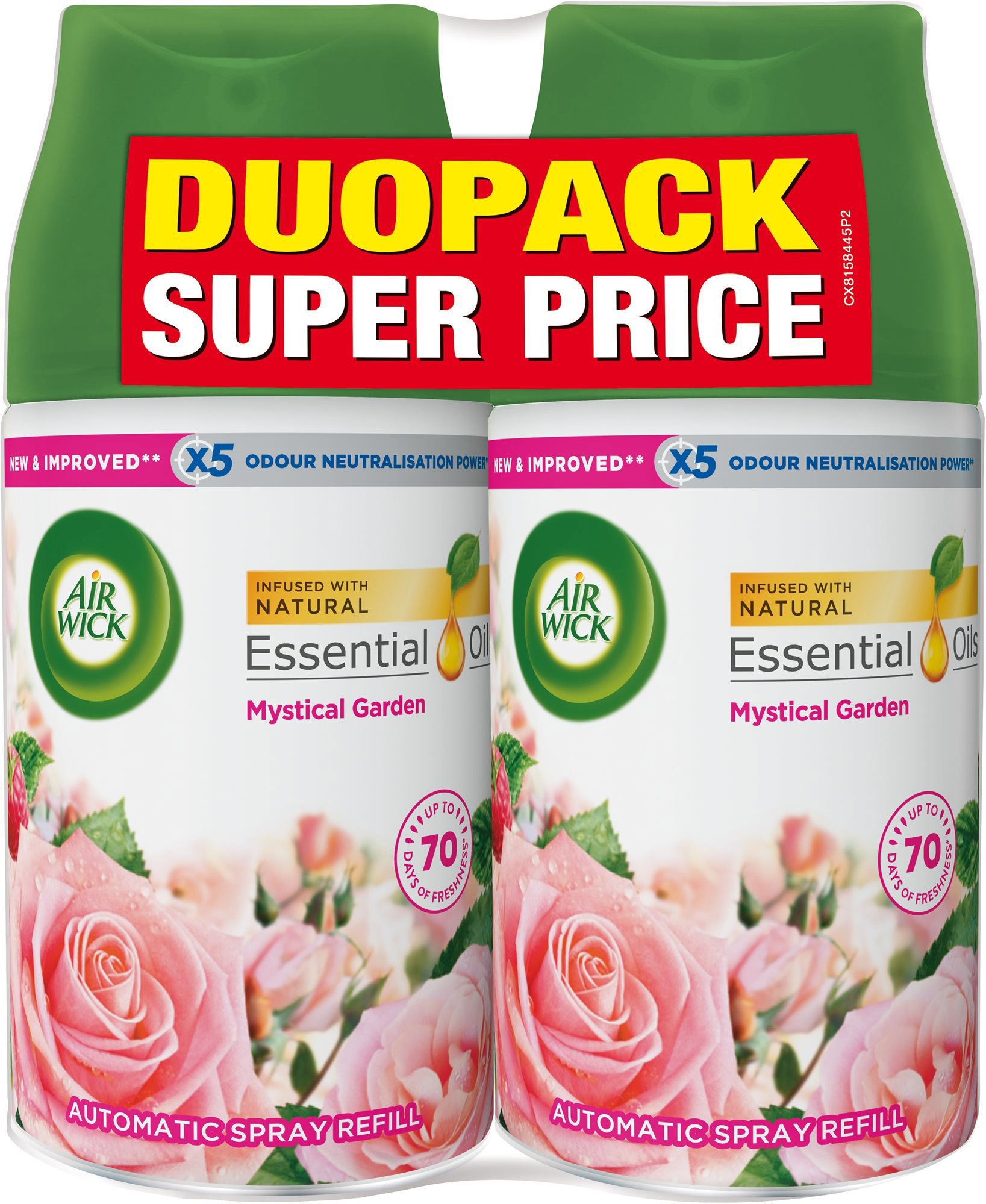 AIR WICK Freshmatic utántöltő légfrissítőbe - Titokzatos kert DUO...