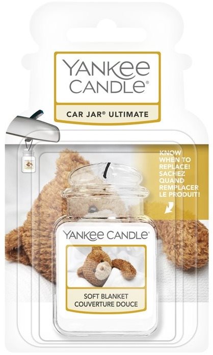 YANKEE CANDLE Car Jar Soft Blanket Vôňa do auta