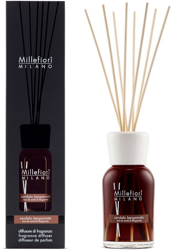 MILLEFIORI MILANO Sandalo Bergamotto 250 ml Illatpálca