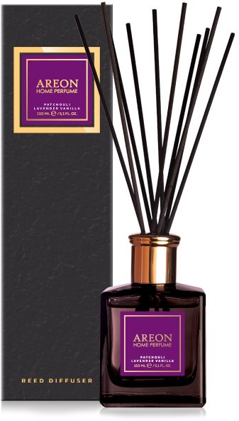 AREON Home Perfume Black Patch-Lavender-Va 150 ml Vonné tyčinky