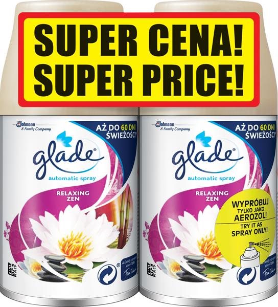 GLADE Automatic Relaxing Zen 2× 269  ml Légfrissítő