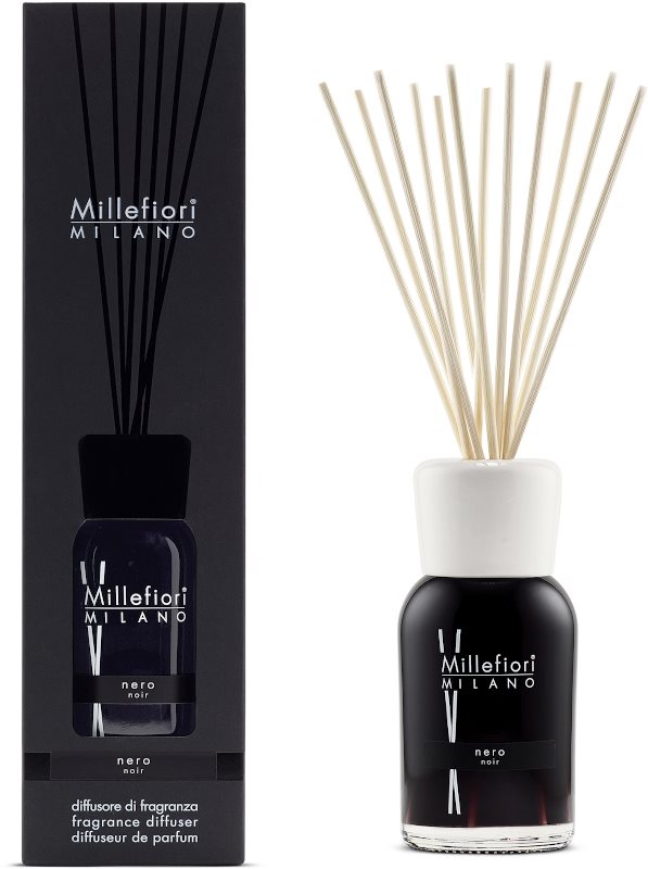 MILLEFIORI MILANO Nero 500 ml Vonné tyčinky