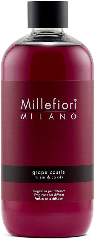 MILLEFIORI MILANO Grape Cassis náplň 500 ml Náplň do difuzéra